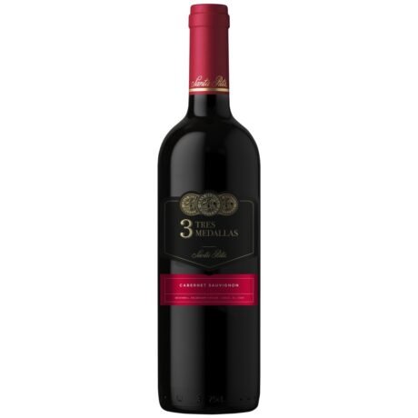 Vinho Cabernet Suavignon Santa Rita Tres Medallas 750ml